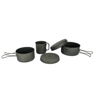 Hot selling products titanium pan kitchen pot cookware set in china