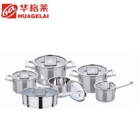 kitchen stainless steel cooking pan nonstick cookware sets with pot